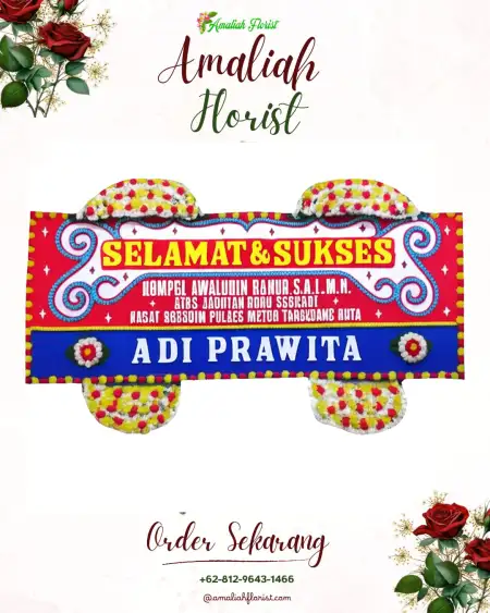 Papan Bunga Ucapan Selamat Duyung